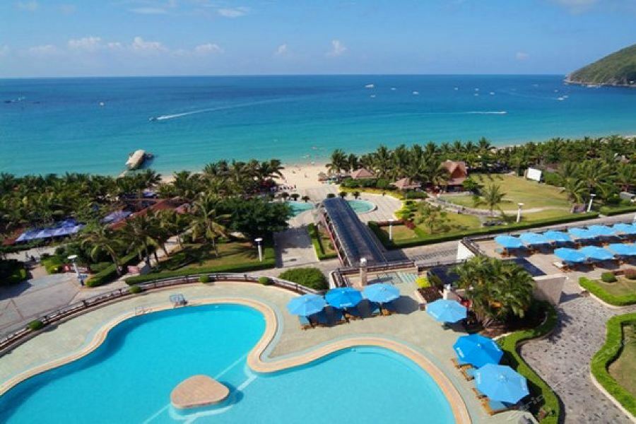 Pearl River Garden Hotel Sanya Bagian luar foto