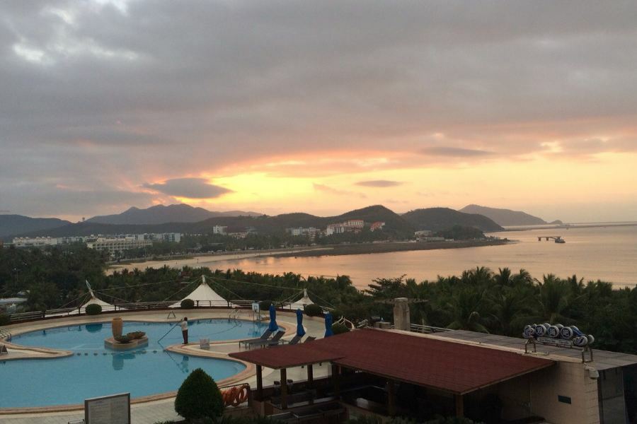 Pearl River Garden Hotel Sanya Bagian luar foto