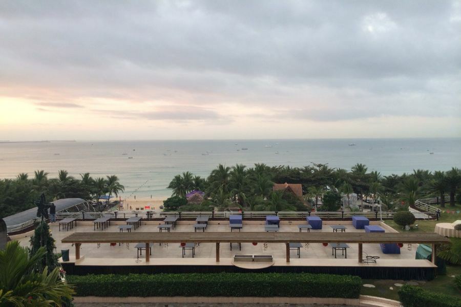 Pearl River Garden Hotel Sanya Bagian luar foto